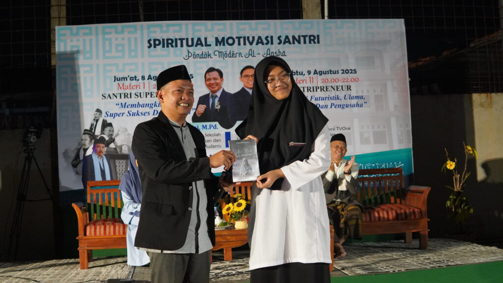 Penghargaan Santriwati dalam Partisipasi Motivasi Spiritual PM Al-Aqsha