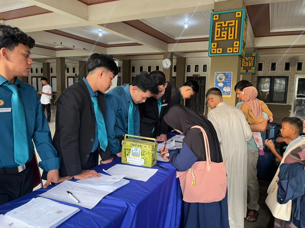 Kedatangan Santri Pondok Modern Al-Aqsha 2026-2027