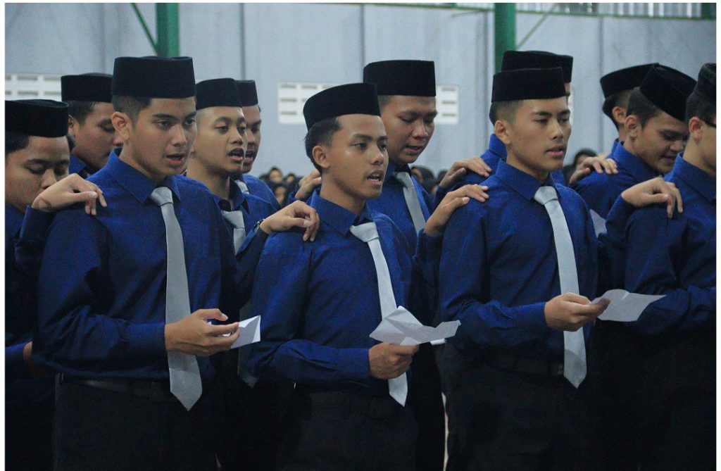 Pengangkatan Pengurus Asrama (Mudabbir dan Mudabbirah) Baru Angkatan ke-9 (SMA) "Uwais Al-Qorni" PM Al-Aqsha